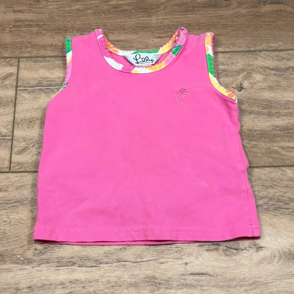 Y2K 1990’s Lilly Pulitzer 18-24 M Tank w/ Bloomers NWOT